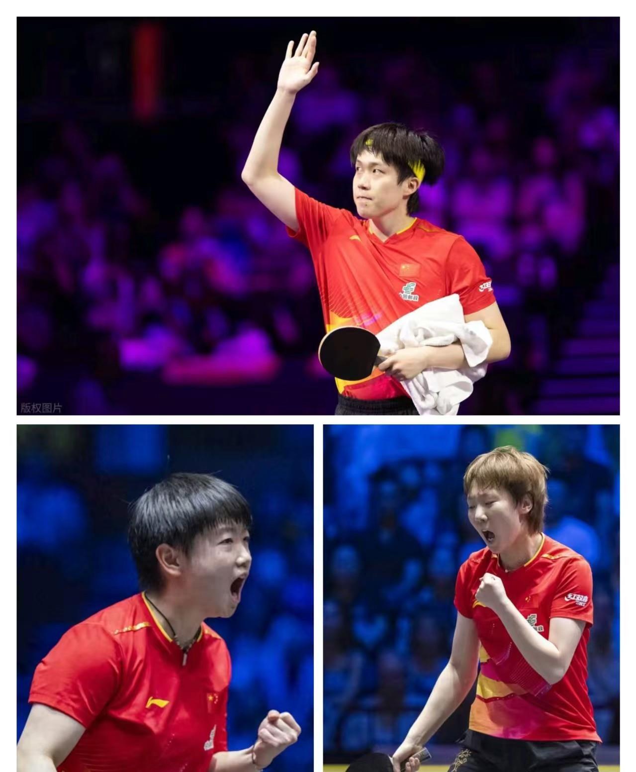 中国乒乓球选手在男单赛中大放异彩